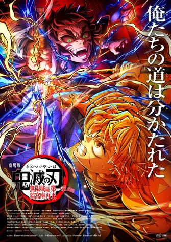 劇場版「鬼滅之刃」無限城篇 第一章 猗窩座再襲主視覺圖