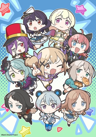《元祖!BanG Dream Chan》示意圖