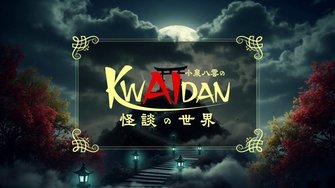 《小泉八雲のKWAIDANの世界》示意圖