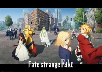 Fate/strange Fake主視覺圖