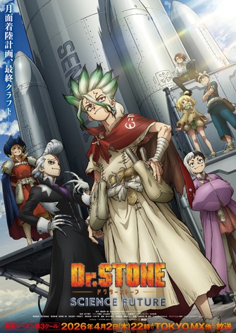 《Dr.STONE 新石紀 SCIENCE FUTURE 第三季度》示意圖