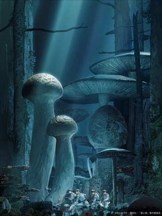 《菌和鐵》視覺圖